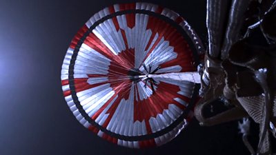 Nasa: ‘Why we hid a message in the Perseverance parachute’