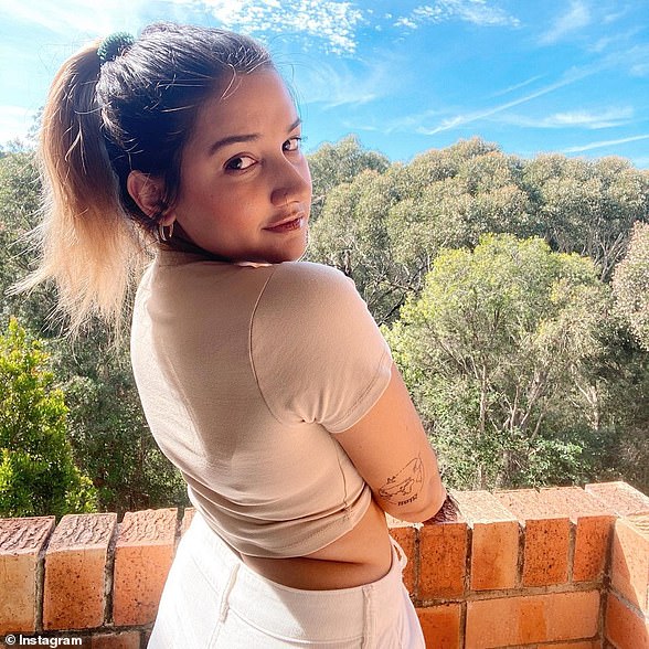 Kriti (pictured) has gone public with her claims so her former flatmate/friend can see she and other ­alleged victims were 'not going to hide.'