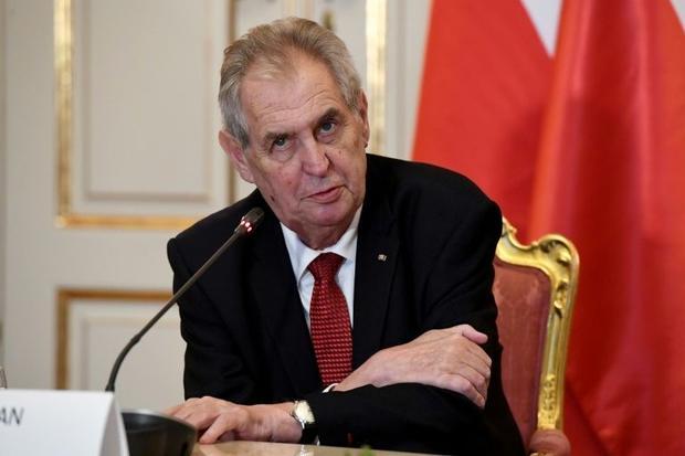 The expulsion of 18 diplomats had the full support of President Milos Zeman  a veteran leftwinger wh...
