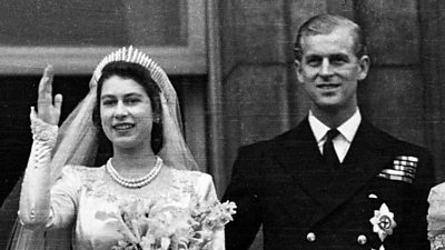Queen Elizabeth II and Prince Philip married in 1947