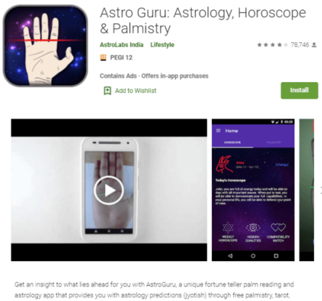 Astro Guru app heimdal