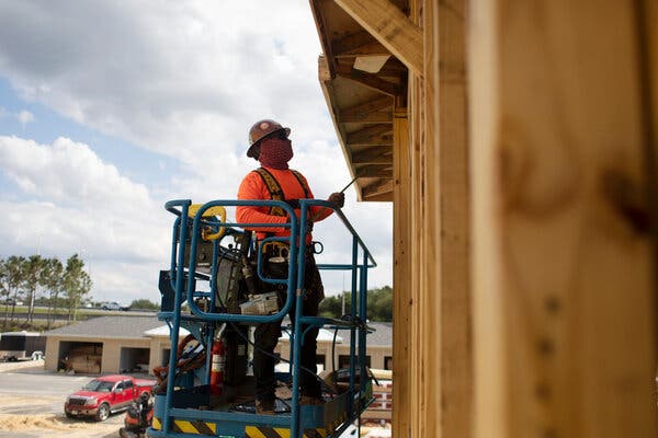 The pandemic has slowed sawmill operations, causing a shortage of lumber that has hampered home building in the United States.