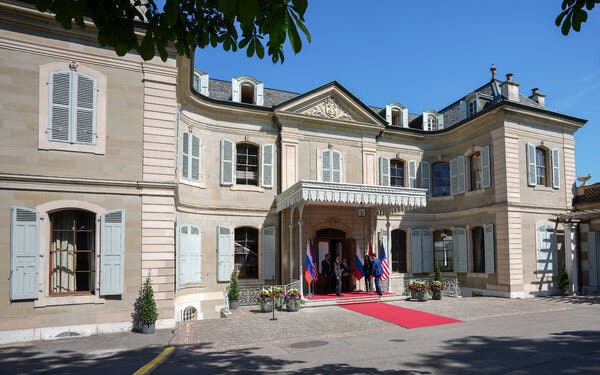 Villa La Grange in Geneva.