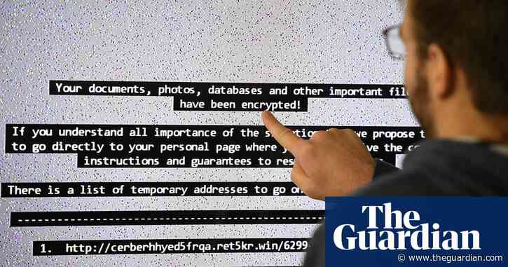 Ransomware is biggest online threat to people in UK, spy agency chief to warn