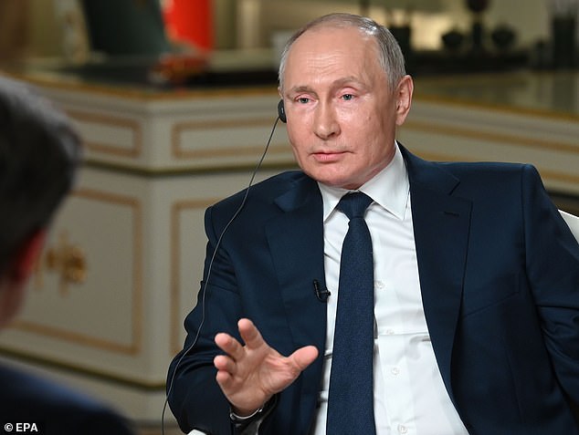 Russian President Vladimir Putin in an interview with NBC refused to guarantee that Alexei Navalny will ever leave prison alive, and warned that 'nobody should be given special treatment' in Russia's prison system