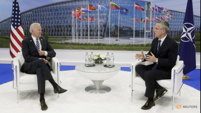 At NATO, Biden says defence of Europe a ‘sacred obligation’