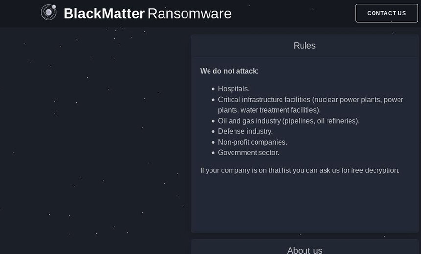Is REvil Ransomware Operation Returning as 'BlackMatter'?