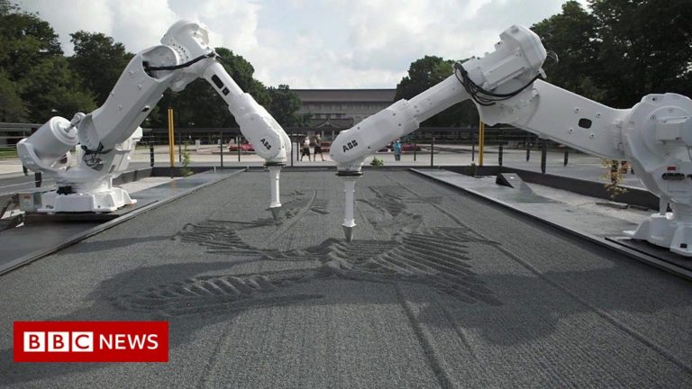 Tokyo Games: Robot Zen garden inspired by athletes