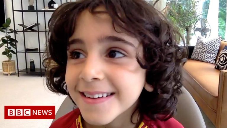 The four-year-old footballer scouted by Arsenal while still at nursery