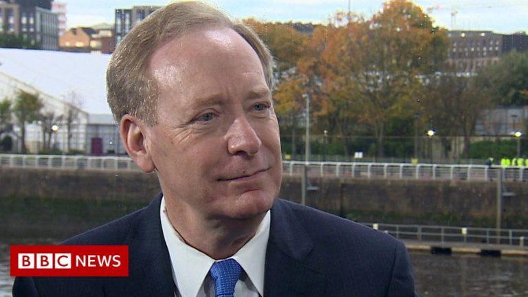 Microsoft’s Brad Smith outlines sustainability plans at COP26